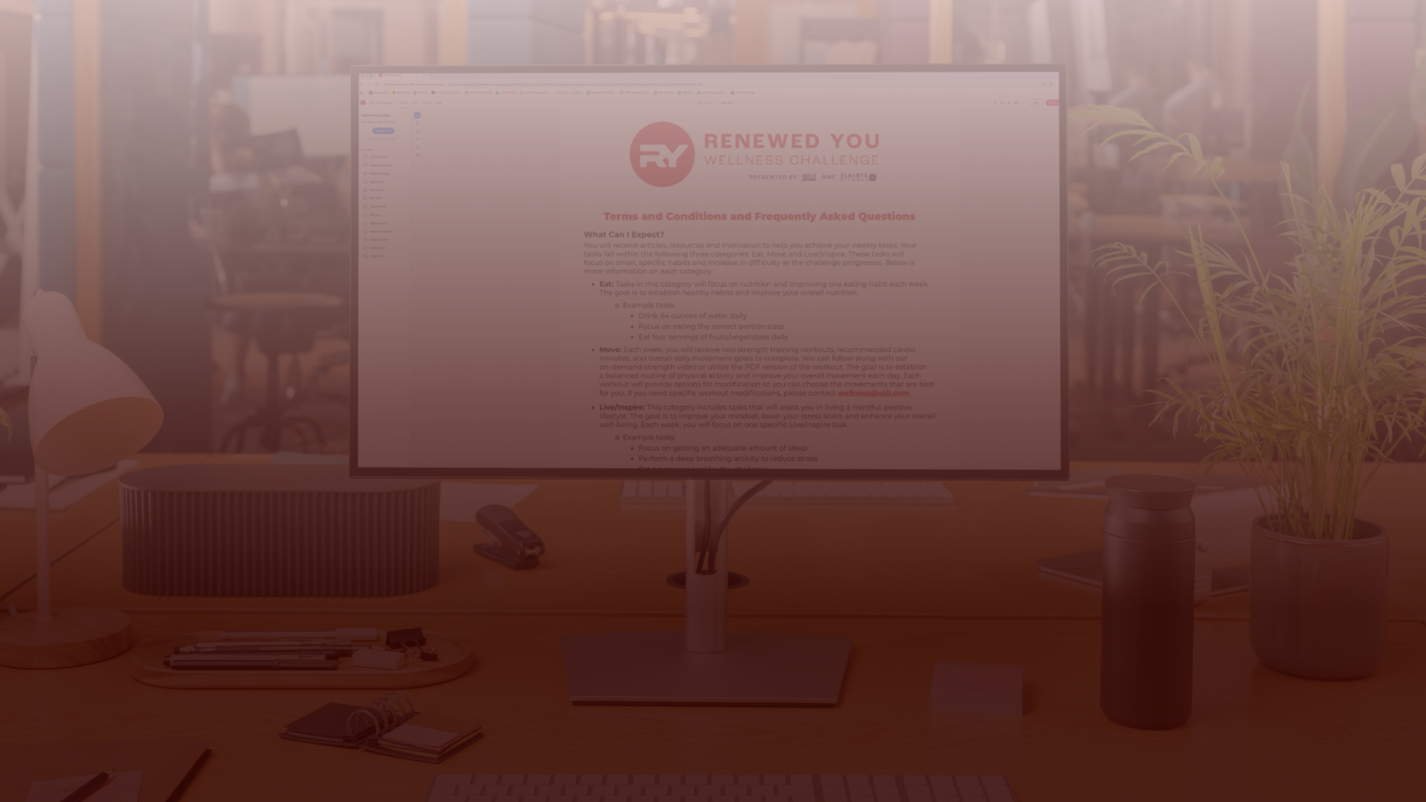 Image of frequently asked questions document